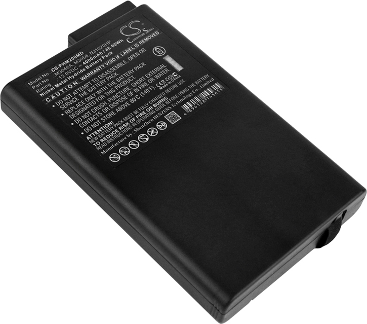 TECHTEK Akku Kompatibel mit [Colin] BP-S510, für [Philips] M2 Monitor, M3 Monitor, M3000A, M3015A, M3016A, M4 Monitor, Monitor Viridia M2, Monitor V