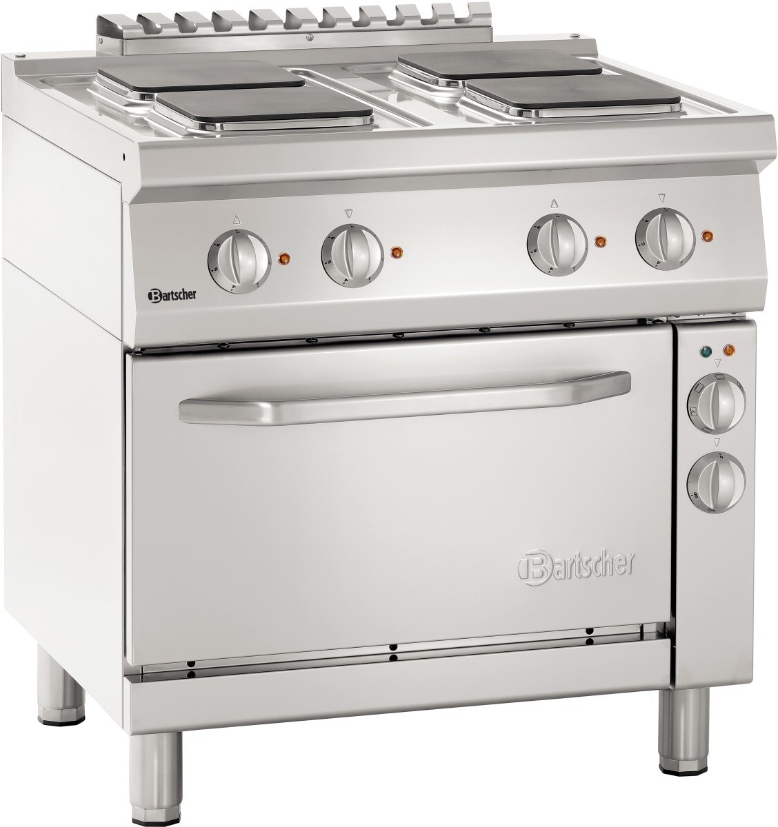 Bartscher Elektroherd 700, B800, 4 Pl, EBO
