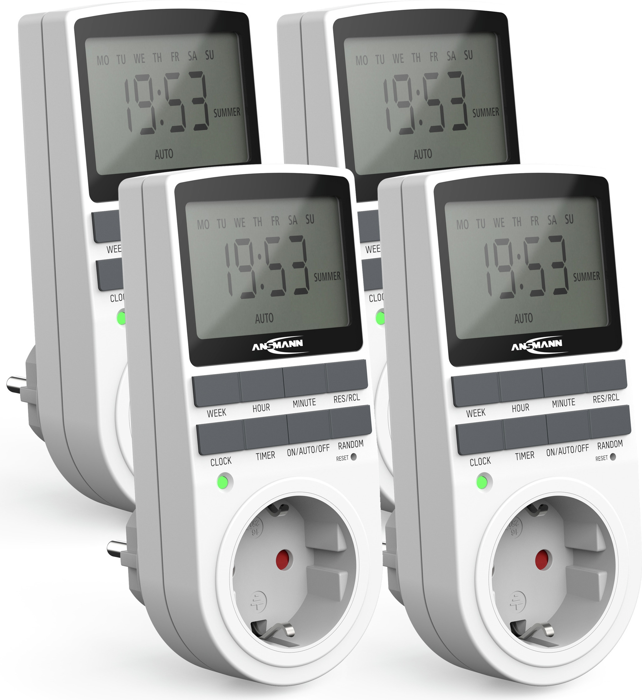 Interrupteur Horaire Programmable Theben TR612top - 2 Canaux, 42 Commutations, 230V