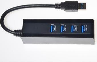 PremiumCord USB 3.0 Superspeed HUB 4-portový