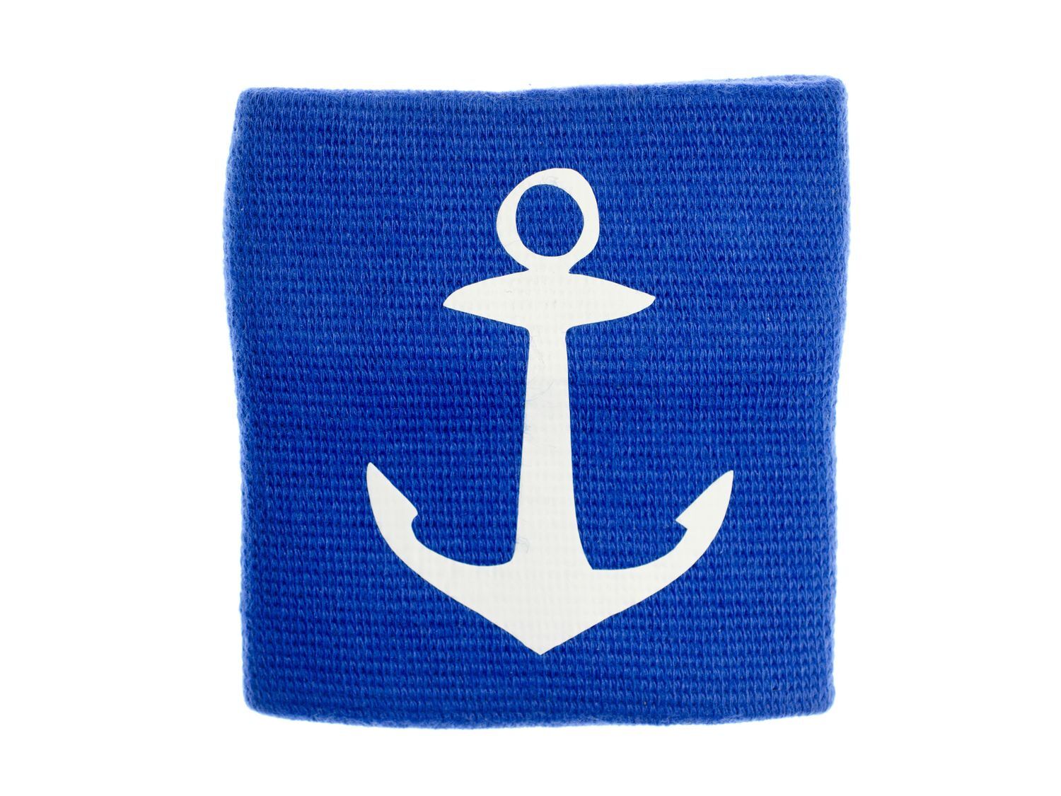 Schweißband mit Reißverschluss Geldbörse Miniblings Maritim Meer See Anker blau SB0113Dez17So