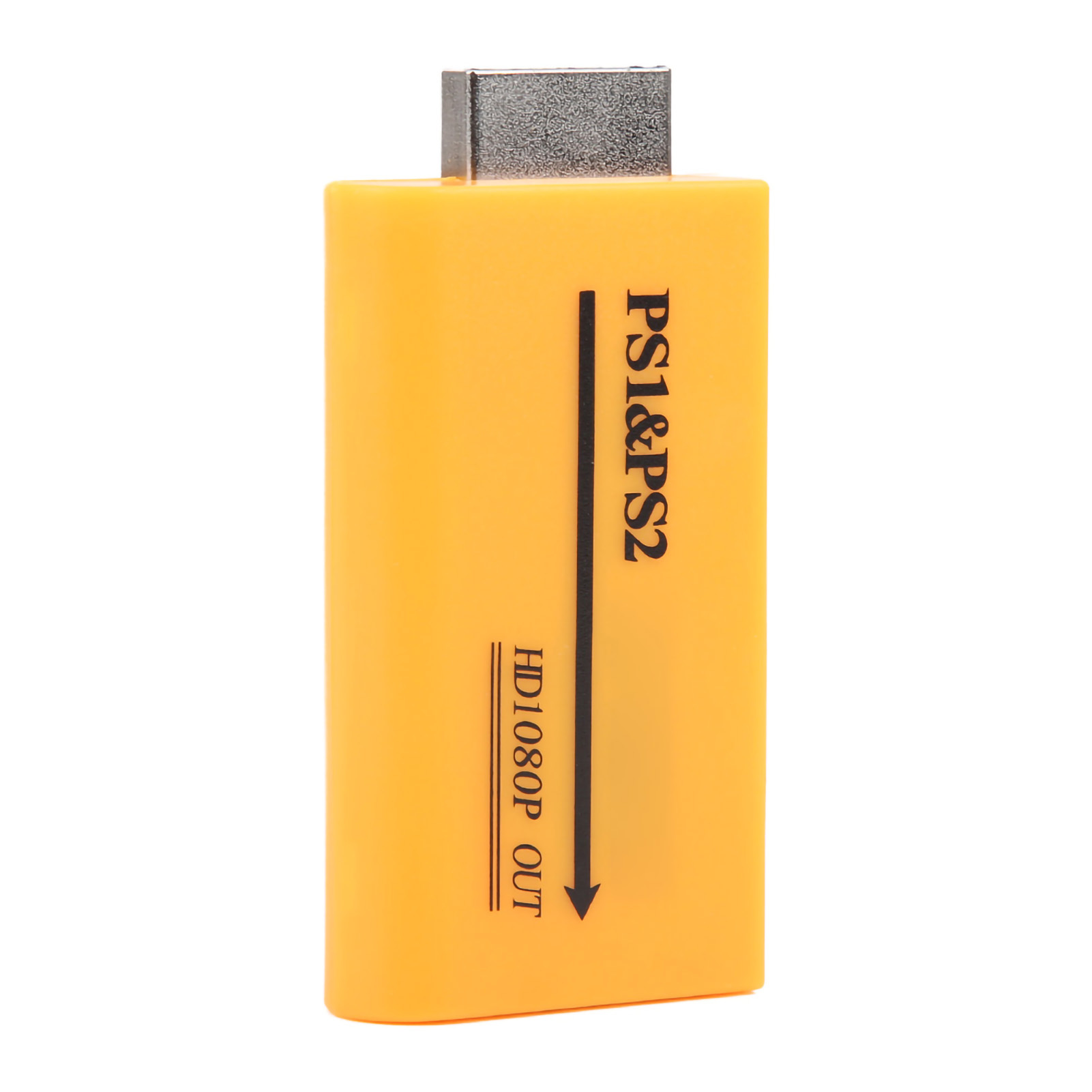 Cocosity Video Konverter,HDMI Video Adapter,PS1/PS2 zu HDMI Konverter,HD Video Composite,Video Output Converter