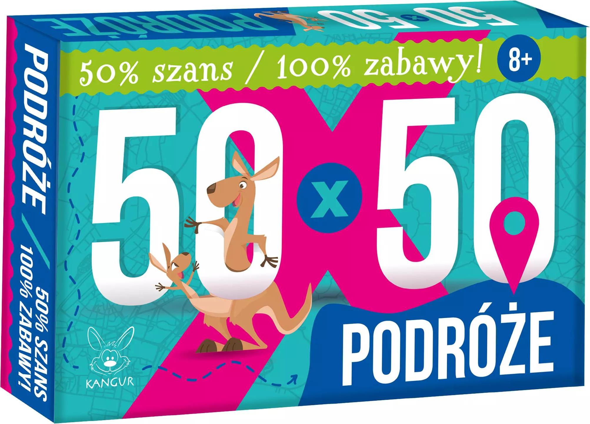 Kangur 50x50 Reisen – Lernspiel für Kinder