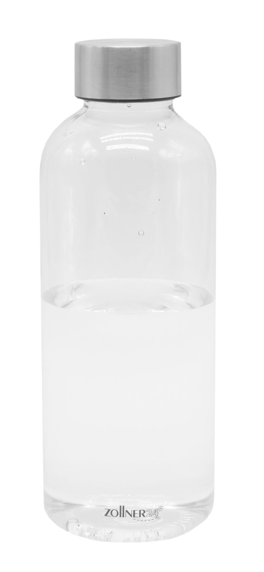 Glas Auslaufsicher Wasserflasche mit Schutzhülle Schwarz und Blum 600ml