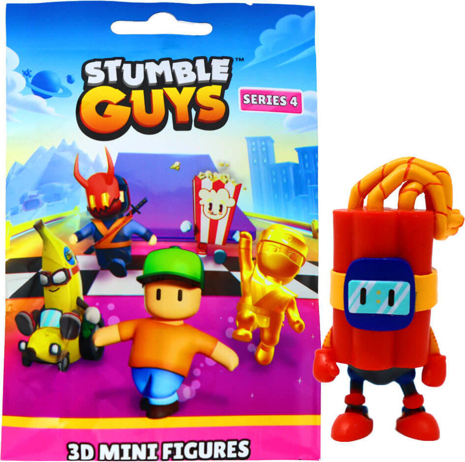 Panini Stumble Guys 3D Sammelfiguren Serie 4 - Chrome - Figur 10. Nitro McBoomyson
