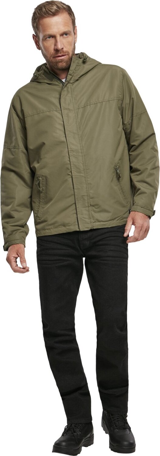 Brandit Textil Brandit Frontzip Windjacke Größe 7XL Farbe Oliv 3167-1