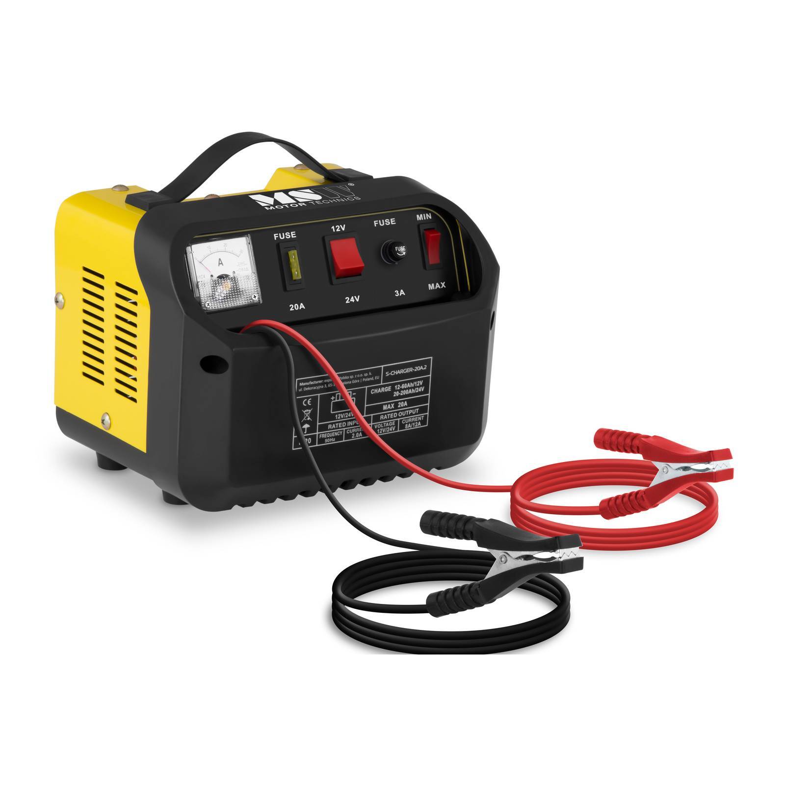Nabíjačka autobatérií - 12/24 V - 8/12 A | S-CHARGER-20A.2