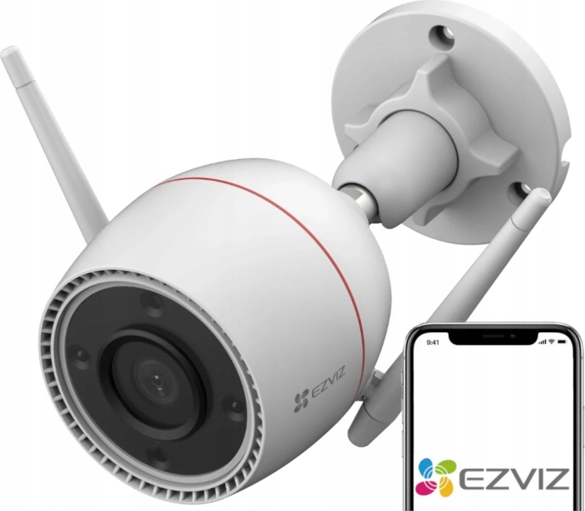 Ezviz Kamera H3C 2K+ 4Mp Outdoor Wi-Fi Ip67 Intelligente Bewegungs- Und Audioerkennung BELLA-T-1091