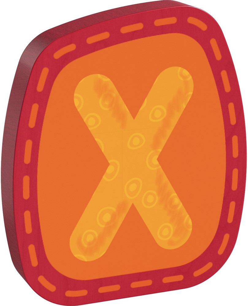 Haba Holzbuchstaben : Buchstabe X Buchstaben Sortierung: Buchstabe X 302446