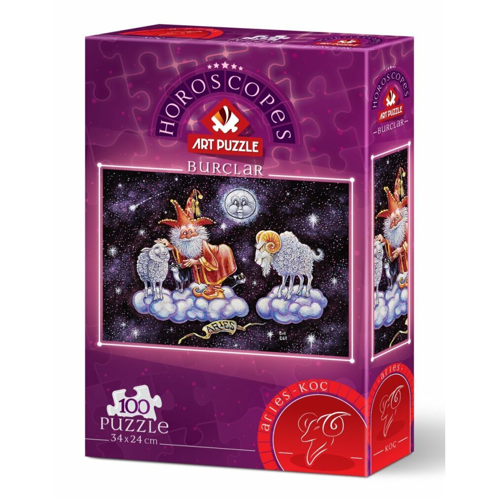 ART PUZZLE Puzzle Tierkreiszeichen: Widder 100 Teile