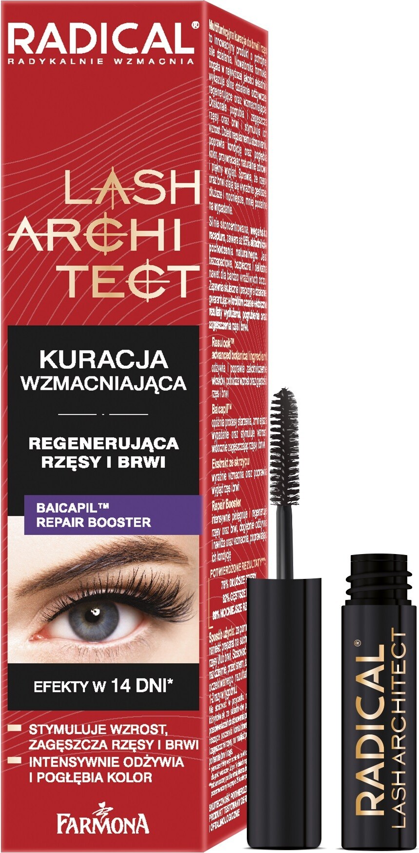FARMONA RADICAL LASH Wimpern- und Augenbrauenbehandlung 5 ml