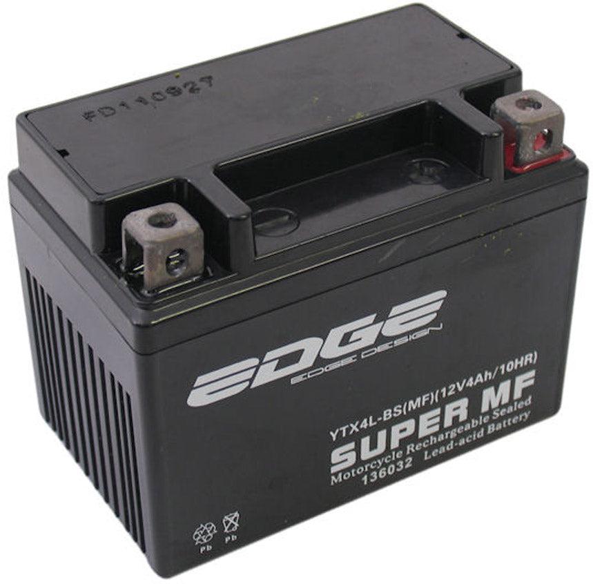 EDGE Randbatterie XL4-MF mit Gelfüllung (11 x 7 x 8,5 cm) YTX4L-BS MF