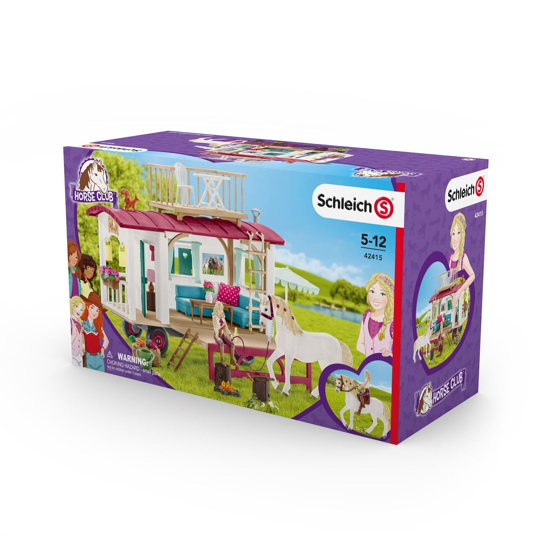 Schleich Horse Wohnwagen für geheime Club Treffen 42415