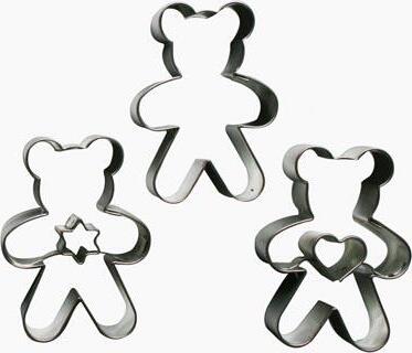 Smolik ausgeschnittene Bonbons BEAR Set 3tlg.
