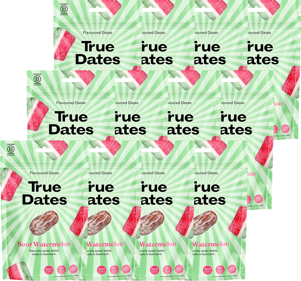 True Company True Dates Datteln saure Wassermelone Datteln 100g 12er Pack 6006-6006-12