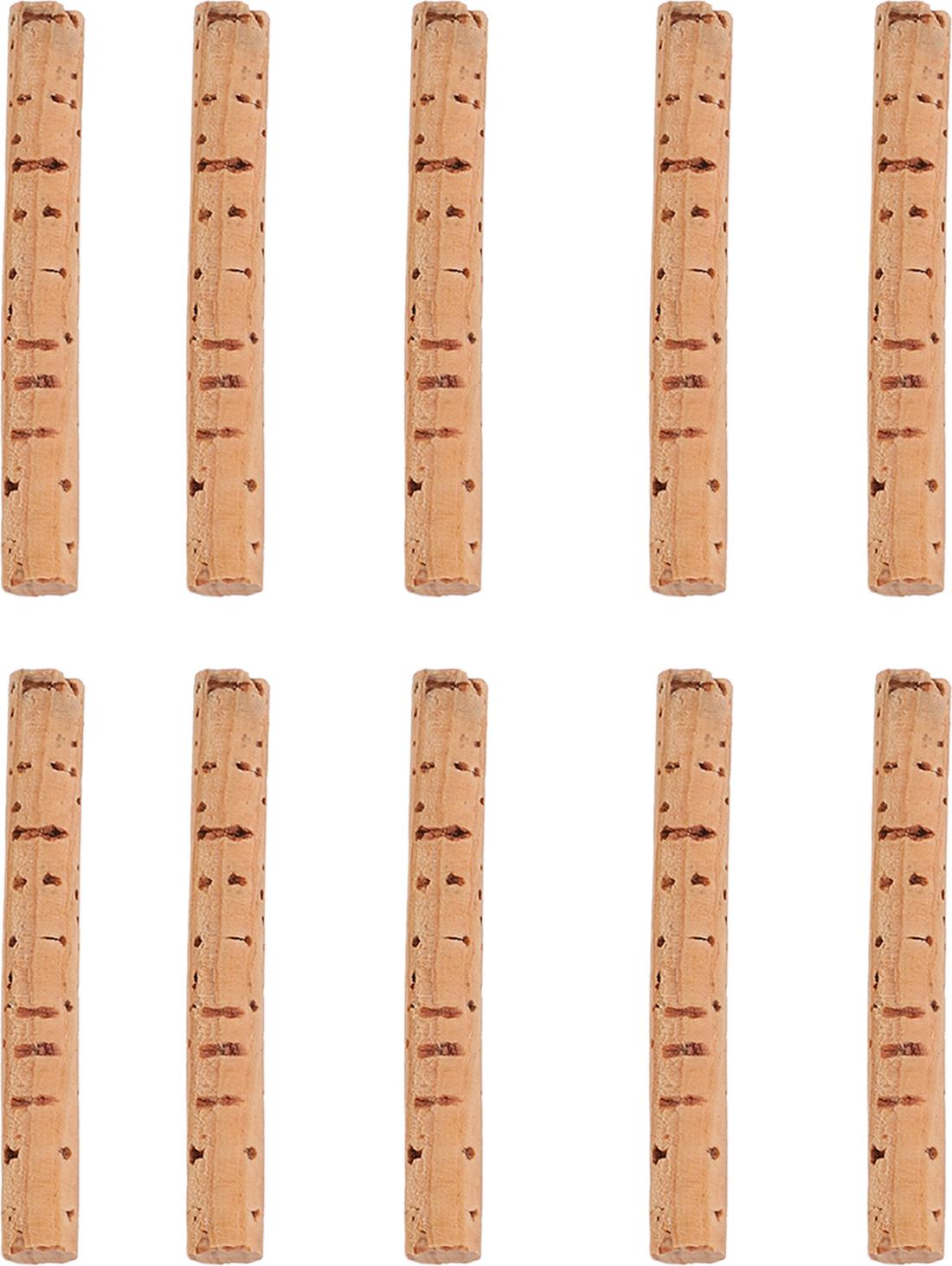 Gistuch 10pcs europäischer Karpfenfischerei Cork Sticks Köder Pop -up -Köderzubehör