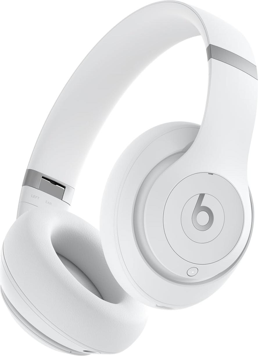 Beats Studio Pro – Komplett Kabellose Bluetooth Noise Cancelling Kopfhörer – Personalisiertes 3D Audio, USB-C verlustfreies Audio, Apple & Android Kompatibilität – Mattweiß MC2P4ZM/A