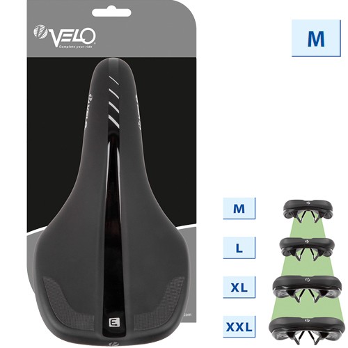 Velo Sattel Fit E1,Unisex, Gr. M,E - Bike Sattel 250550