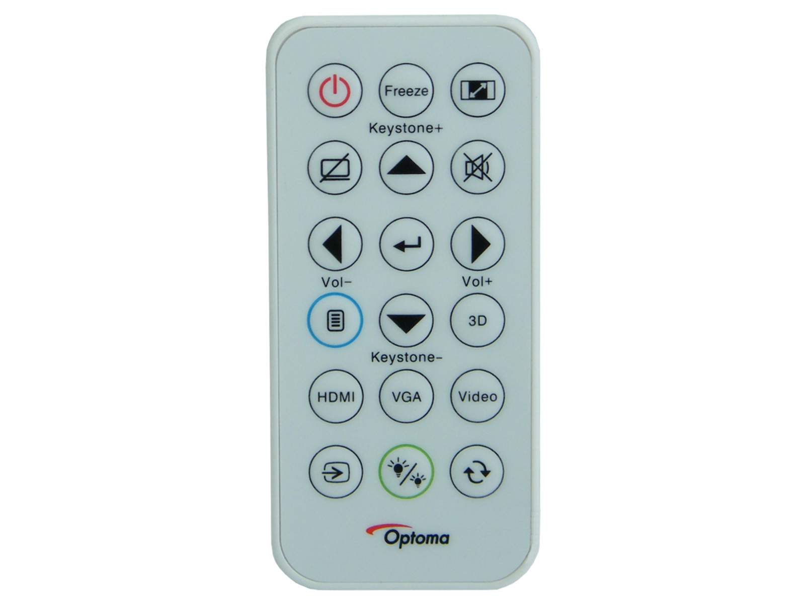 Fernbedienung BR-3036L Für Optoma Projektoren – Kompatibel Mit DS219, DS317, ES520, TX735 Uvm.