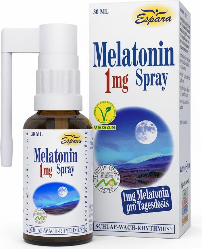 Espara GmbH Espara Melatonin Spray 1 mg, 30 ml 7402104