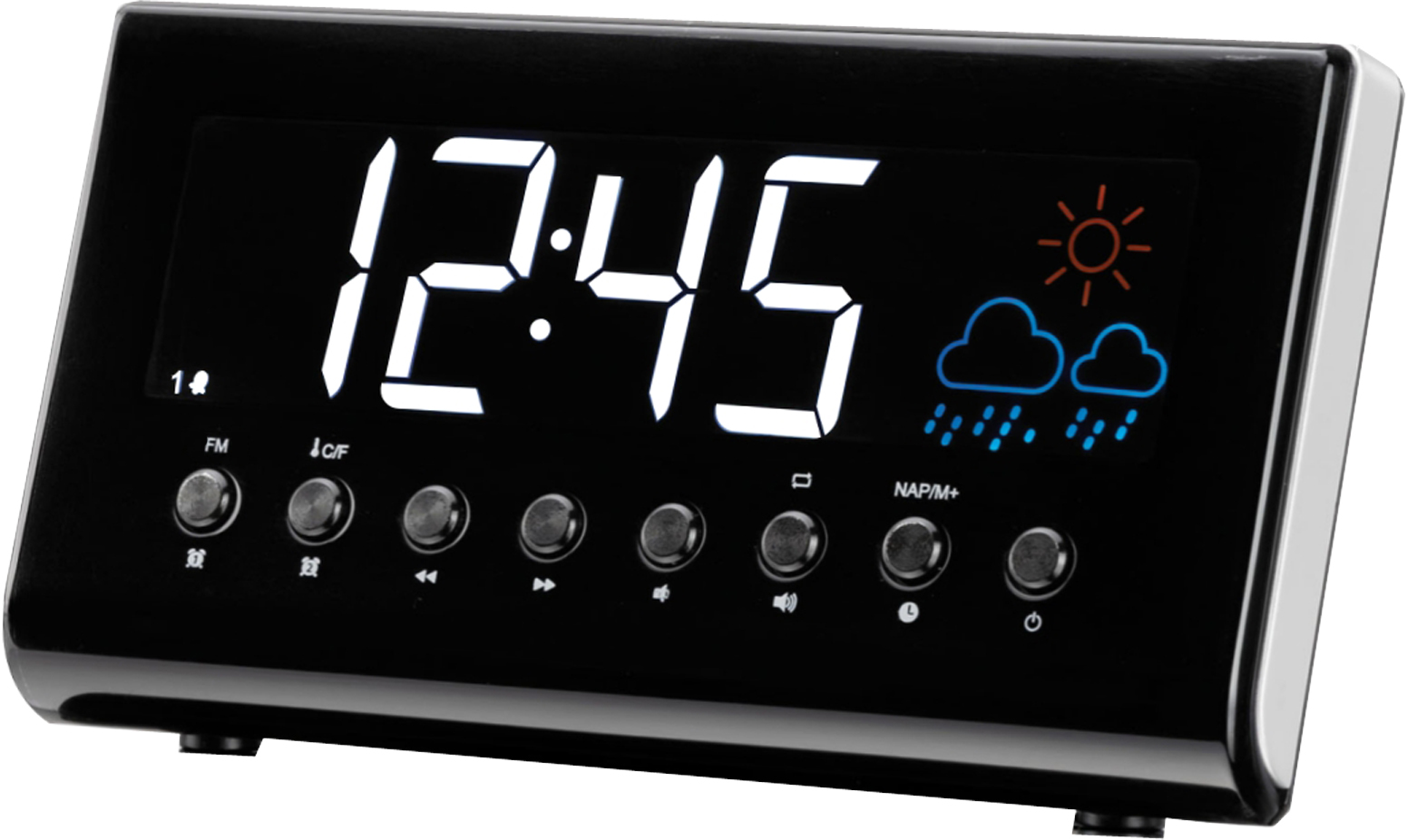 Denver, Radiowecker, CR-718, Radiowecker, LED Display,