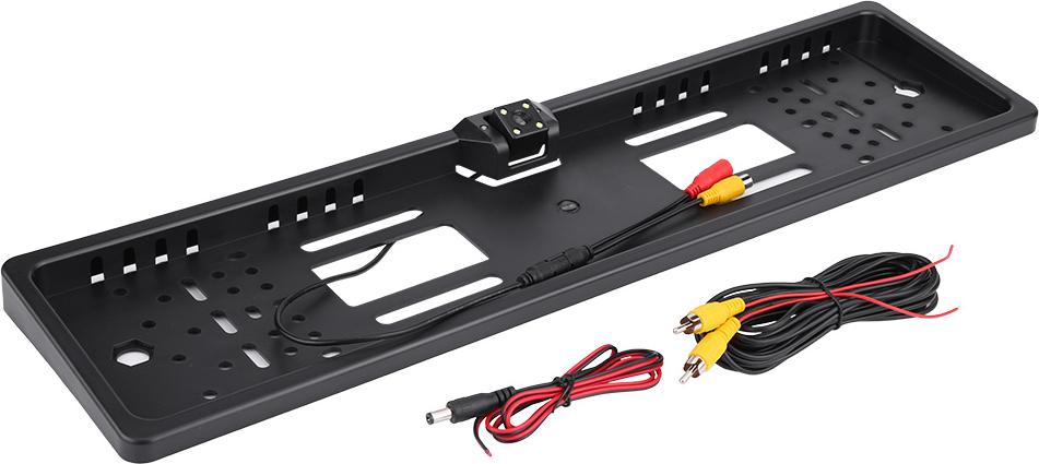 4 IR LED 170° širokouhlá kamera na nočné videnie pri cúvaní s rámom na evidenčné číslo