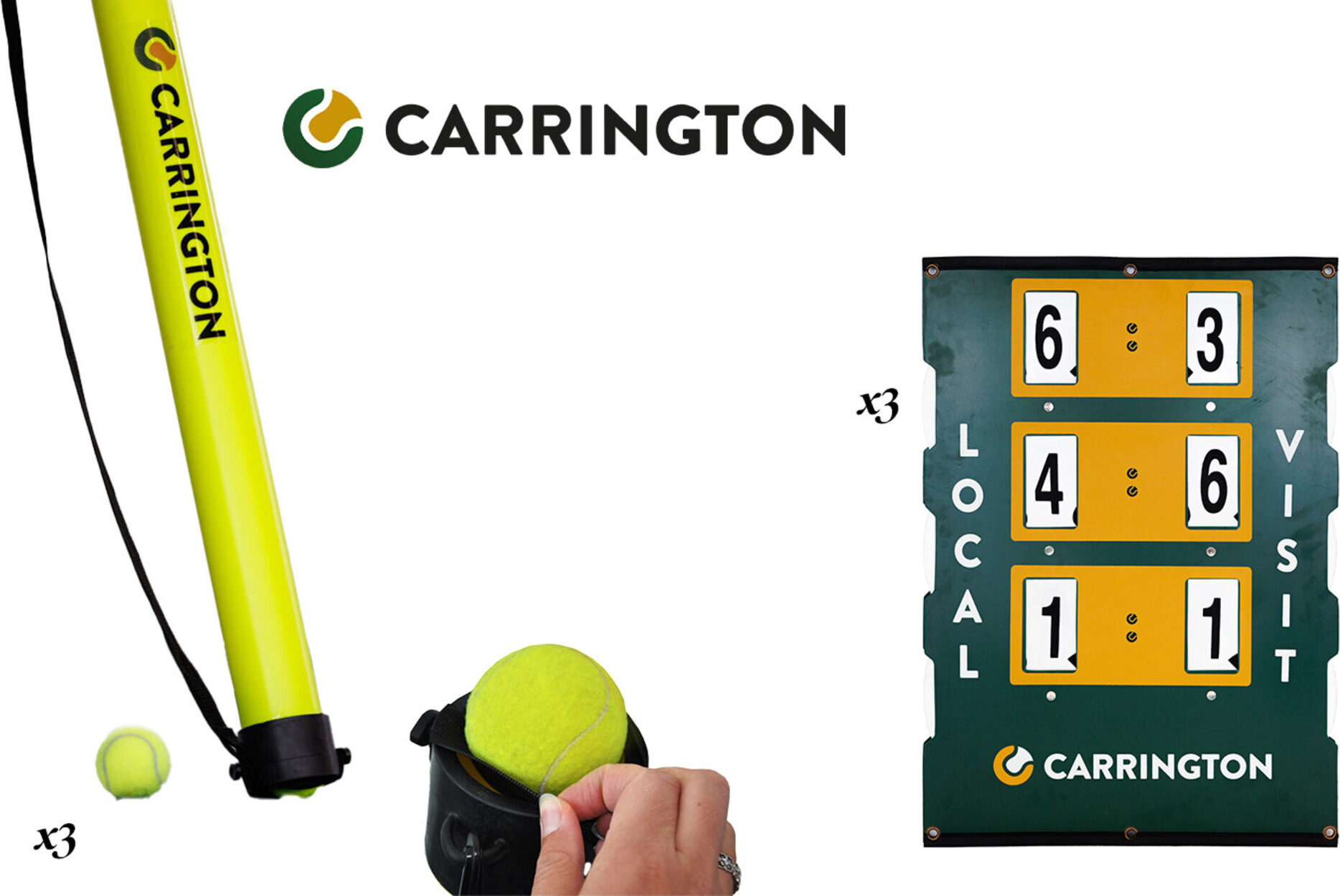 Tenniszubehör-Set - Carrington