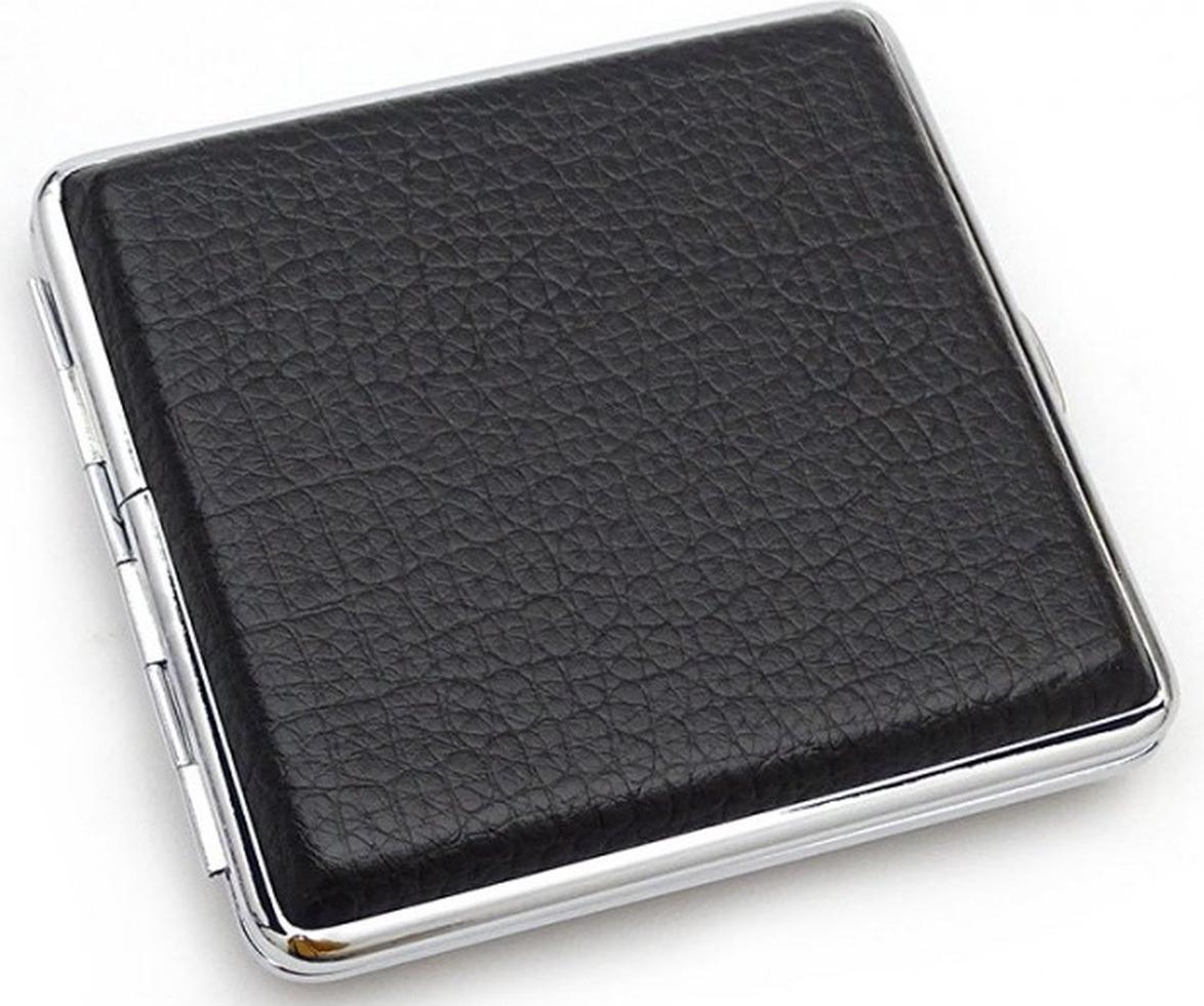 Jumada - Zigarettenschachtel - Premium - 20 Zigaretten - Halter - Box - Aufbewahrungsbox - Schwarz 113067