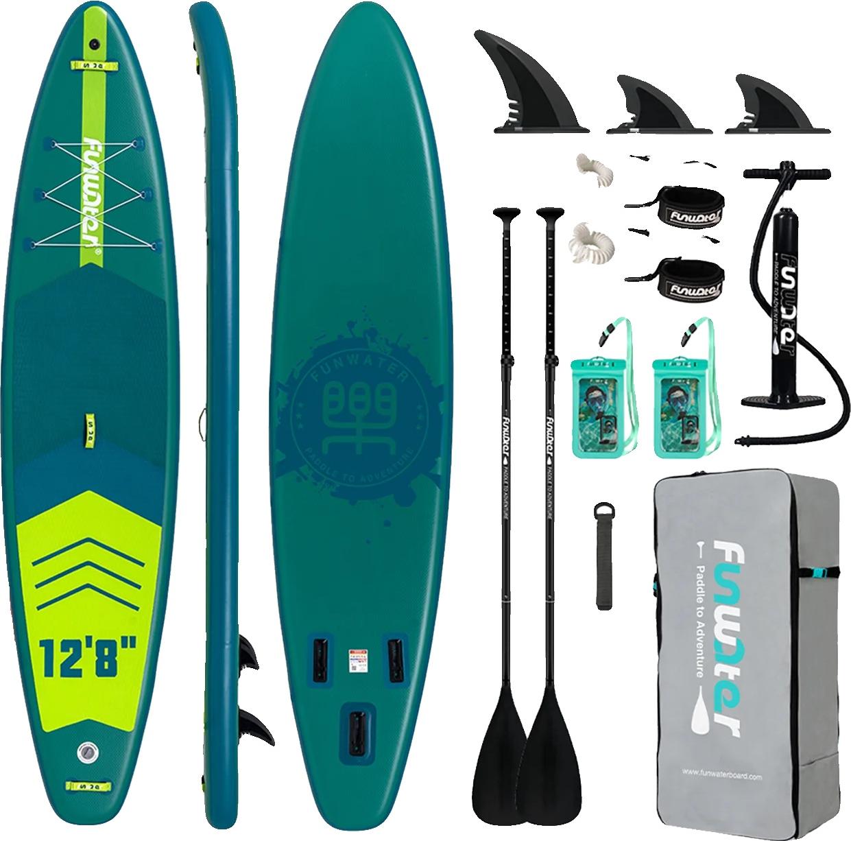 Stand Up Paddleboard, ultra-stabilný, rutschfestes Deck, SUPFW41A