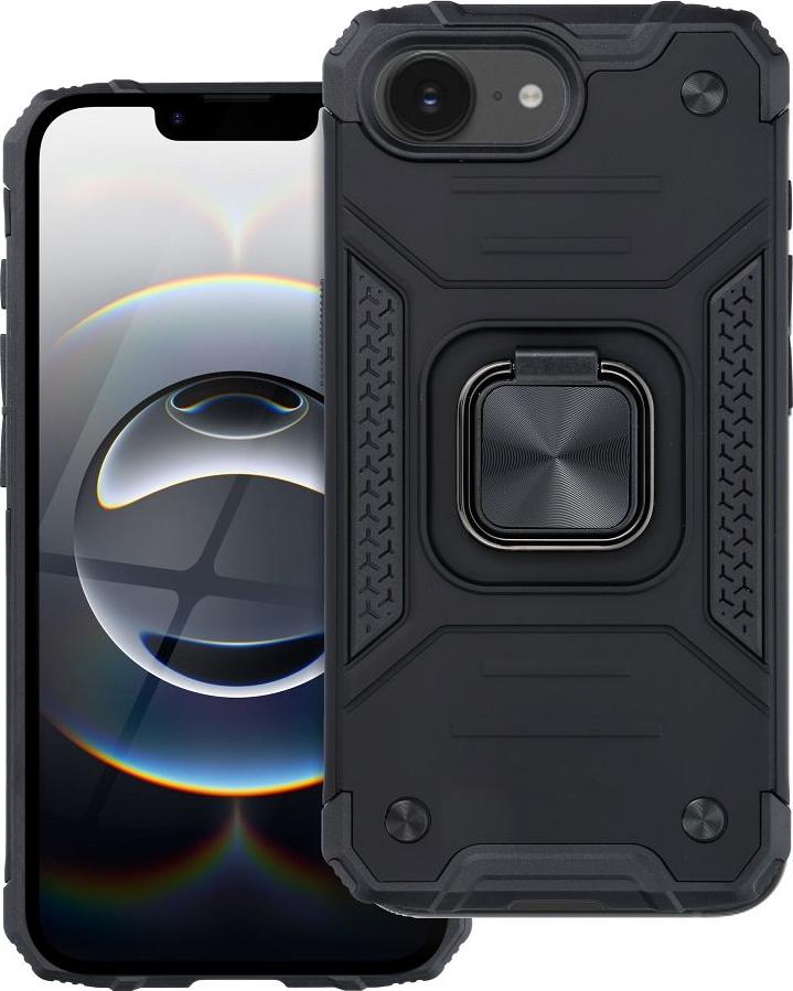 NITRO puzdro na mobilný telefón vhodné pre IPHONE 16e (SE 4 2025) čierne