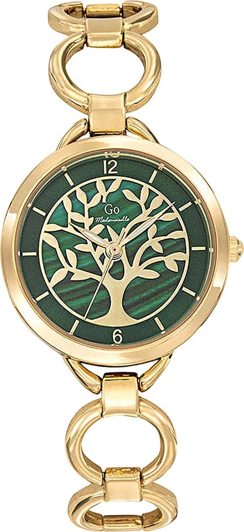 Girl Only dámske náramkové hodinky zlaté analógové Mademoiselle kovový náramok D2UGO695557