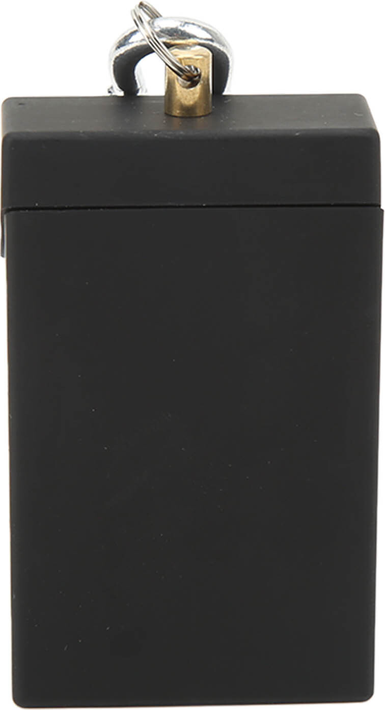 Jormftte Taschenaschenbecher Mini Tragbarer Edelstahl mit Bergsteigerschnalle Zigarettenaschehalter für Reisen im Freien,Schwarz KAU-HT-CPK-PH-20250414-141