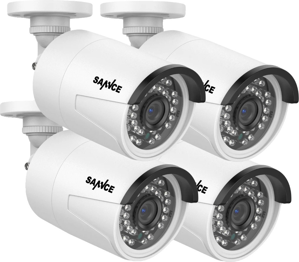 Bezpečnostná kamera SANNCE Ultra HD, rozlíšenie 5 MP, 30 m nočné videnie, I51FQ04