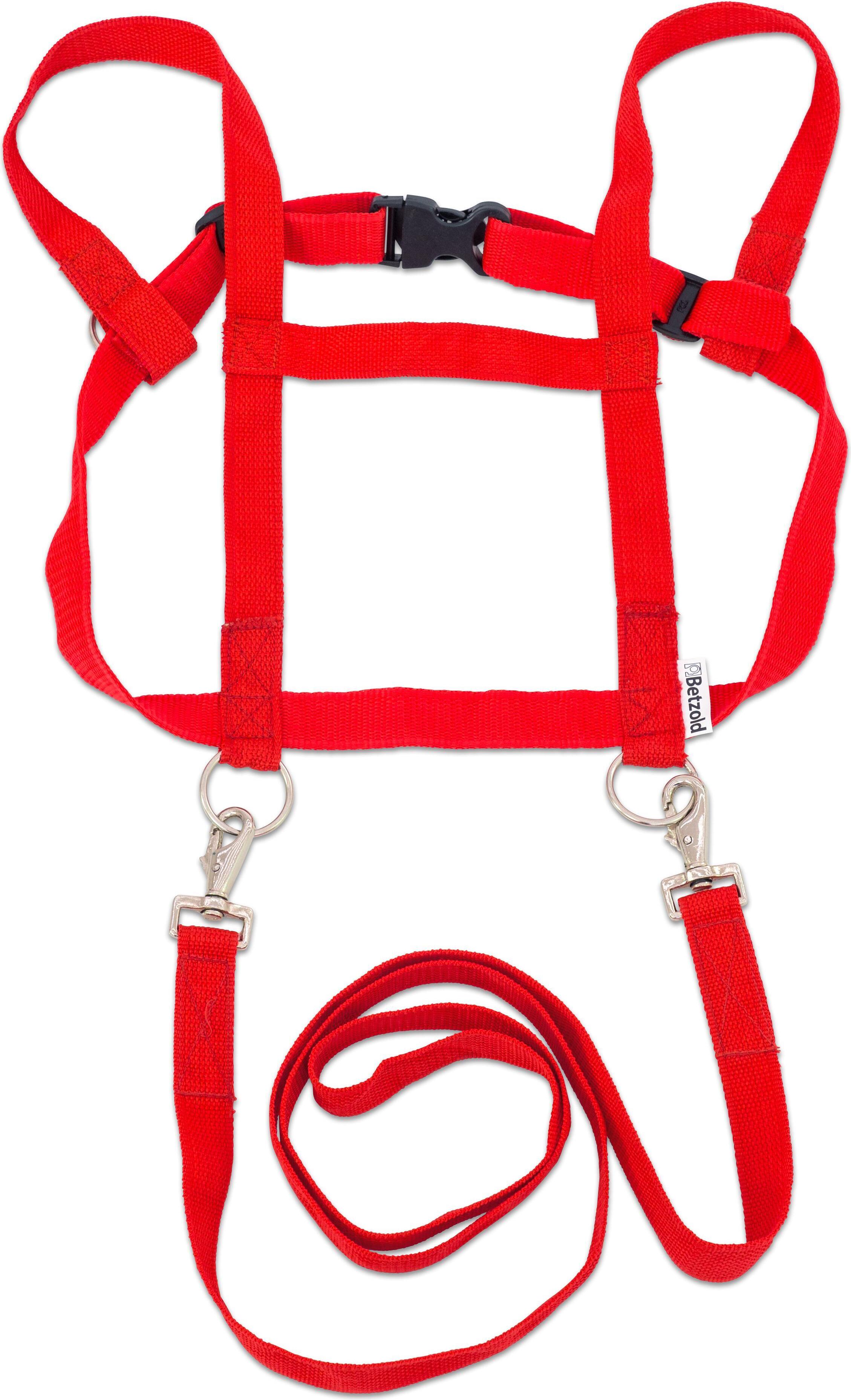 Betzold Pferdegeschirr für Kinder Farbe: rot 36219