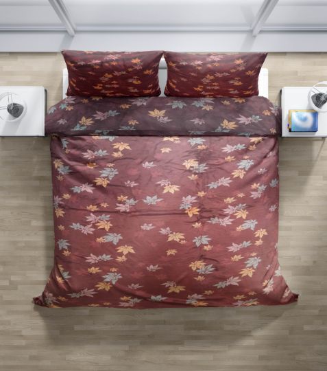 Top textil Mikroflanell-Bettwäsche - Herbst