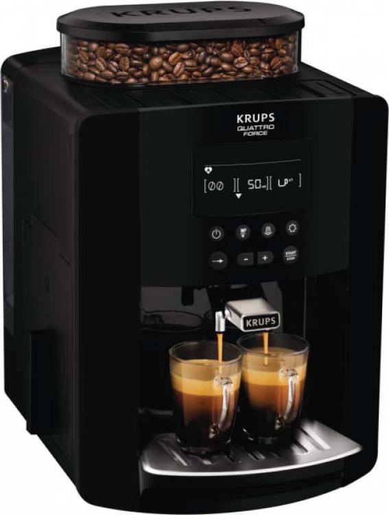 Kaffeeroboter 15 balken schwarz - Krups yy3074fd
