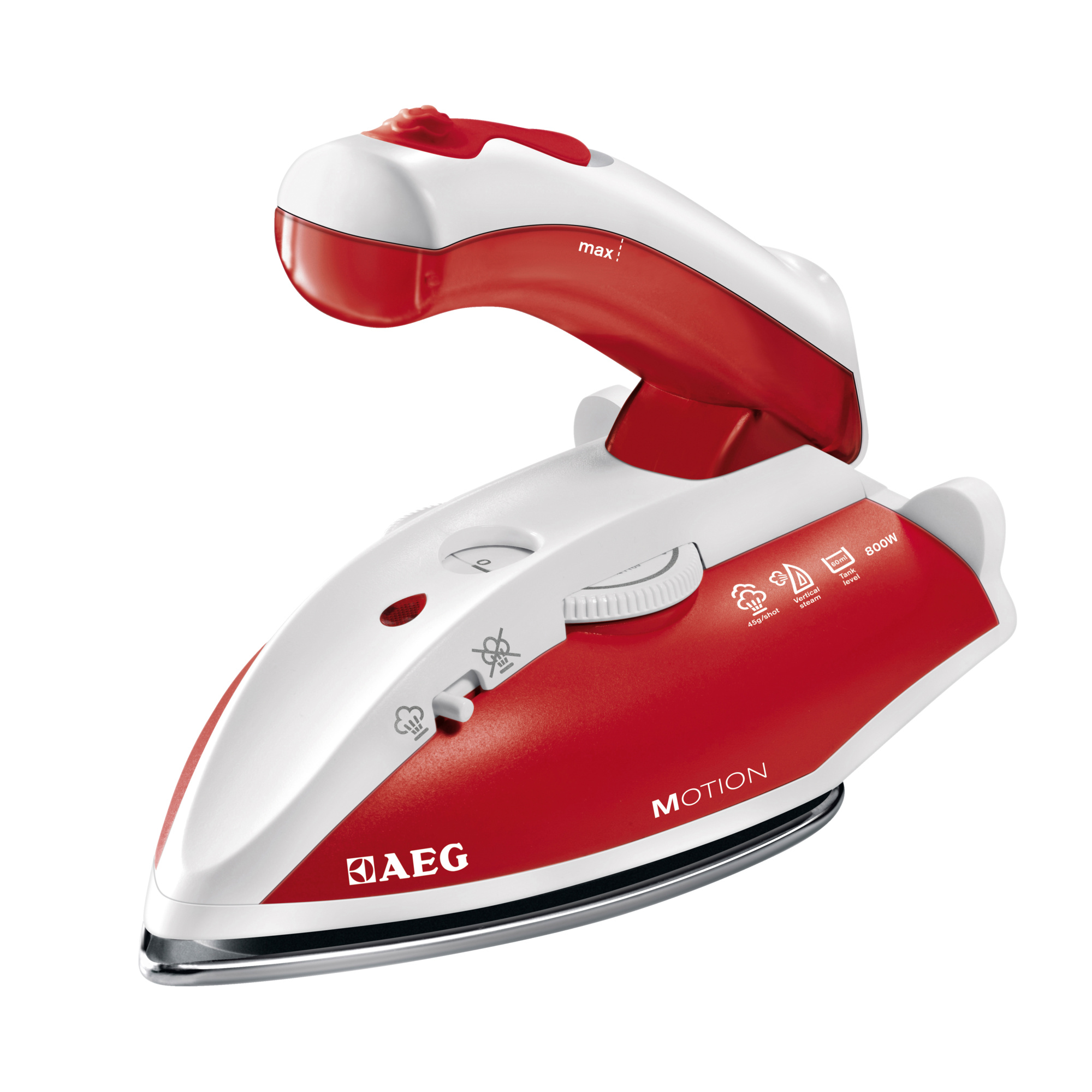 AEG Bügeleisen DBT800 Motion Reisebügeleisen DBT800 Rot 950071316