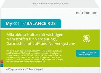 nutrimmun GmbH MyBIOTIK®BALANCE RDS 40x2 g Pulver+40 Kapseln 1 P 15635187