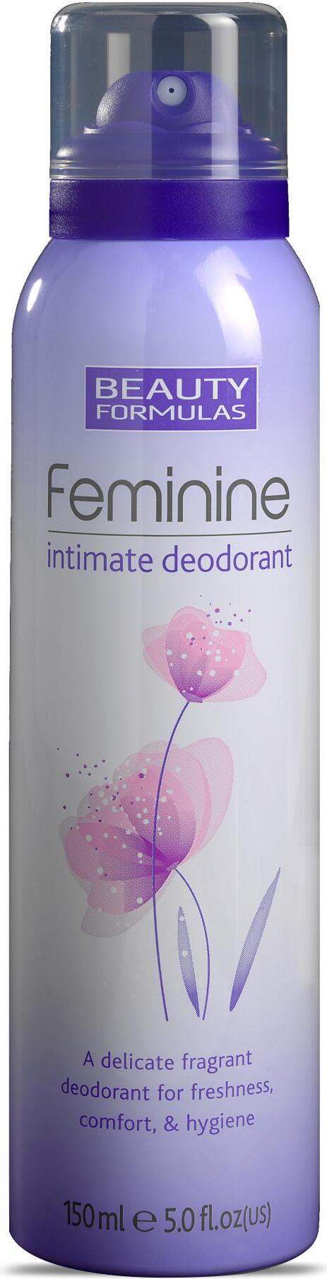 Beauty Formulas dámsky intímny dezodorant