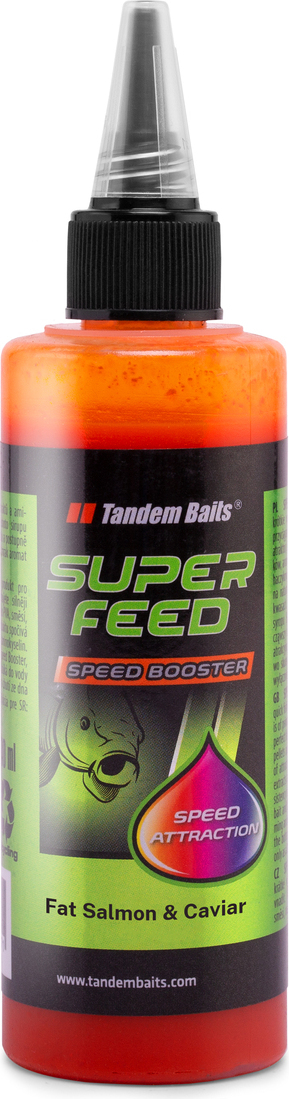 Tandem Baits SuperFeed Speed Booster Karpiowy 100ml Fetter Lachs & Kaviar 24395