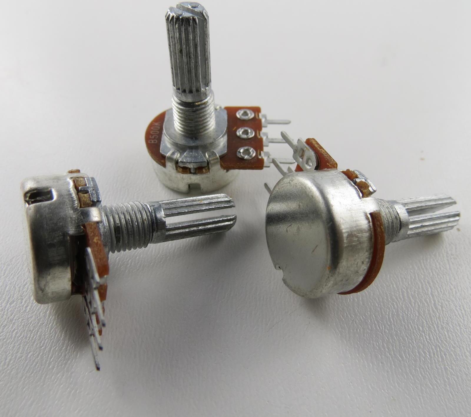 TNE 2 x Poti Potentiometer Dreh 1-turn 1k linear 6mm Drehwiderstand Widerstand 5433