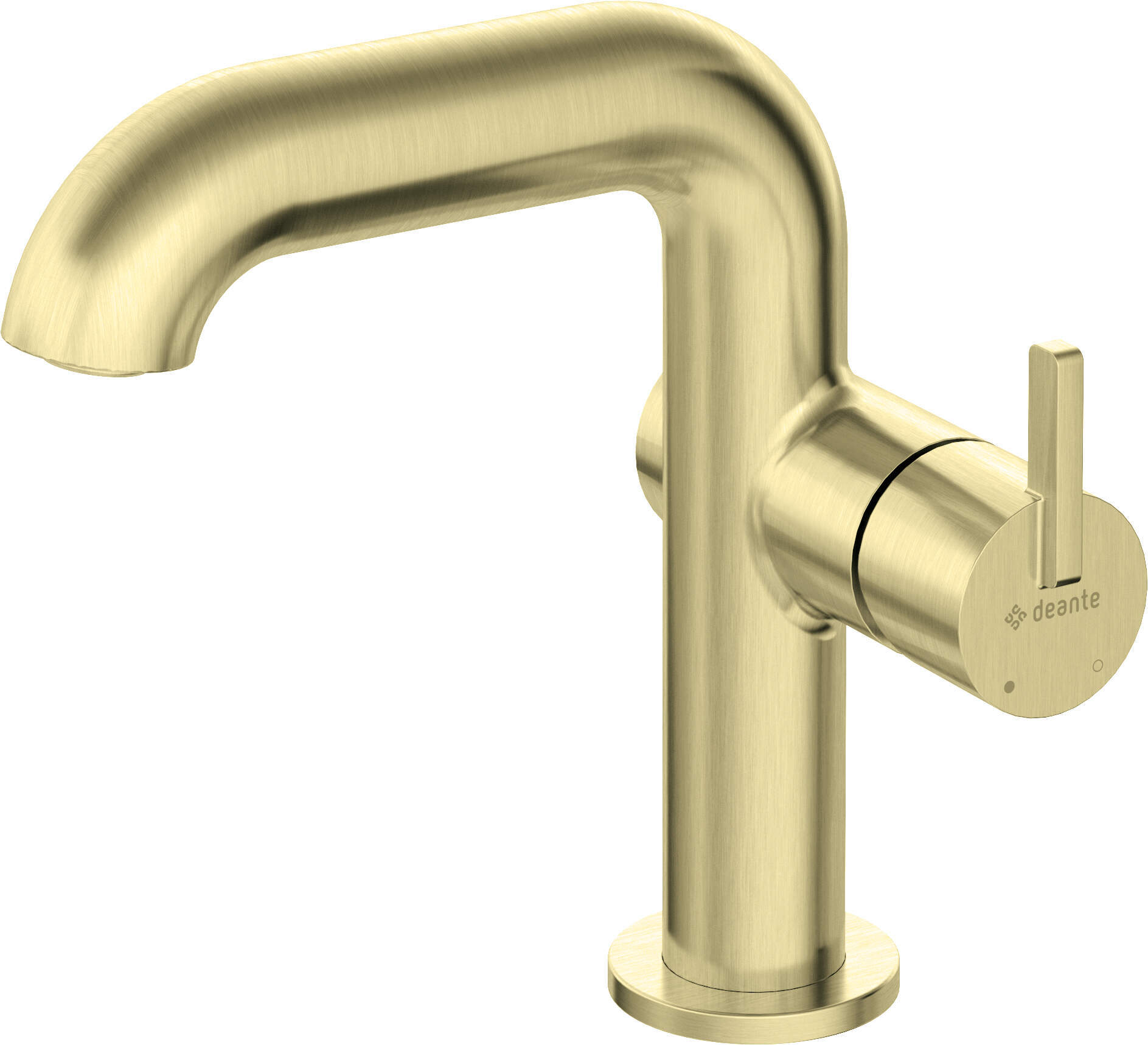 DEANTE Basin mixer with rectangular spout BQS_R24M