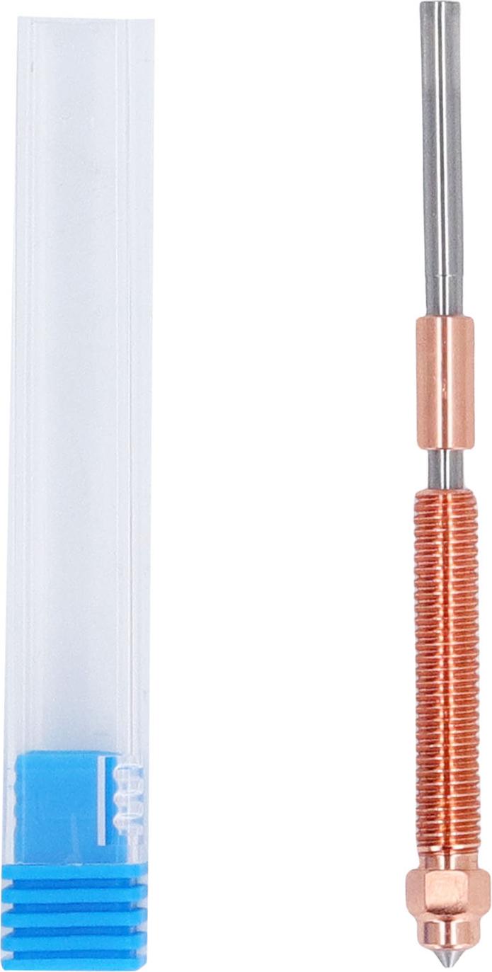 TWO TREES 0,2-mm-Schnellwechseldüse als Ersatz für Creality K2 Plus 3D-Drucker, M6-Gewinde, Vollmetall-integrierte Düse