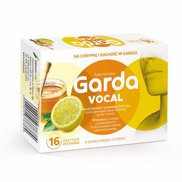 SALVUM GARDA VOCAL Lutschtabletten bei Hals und Heiserkeit 16 Lutschtabletten