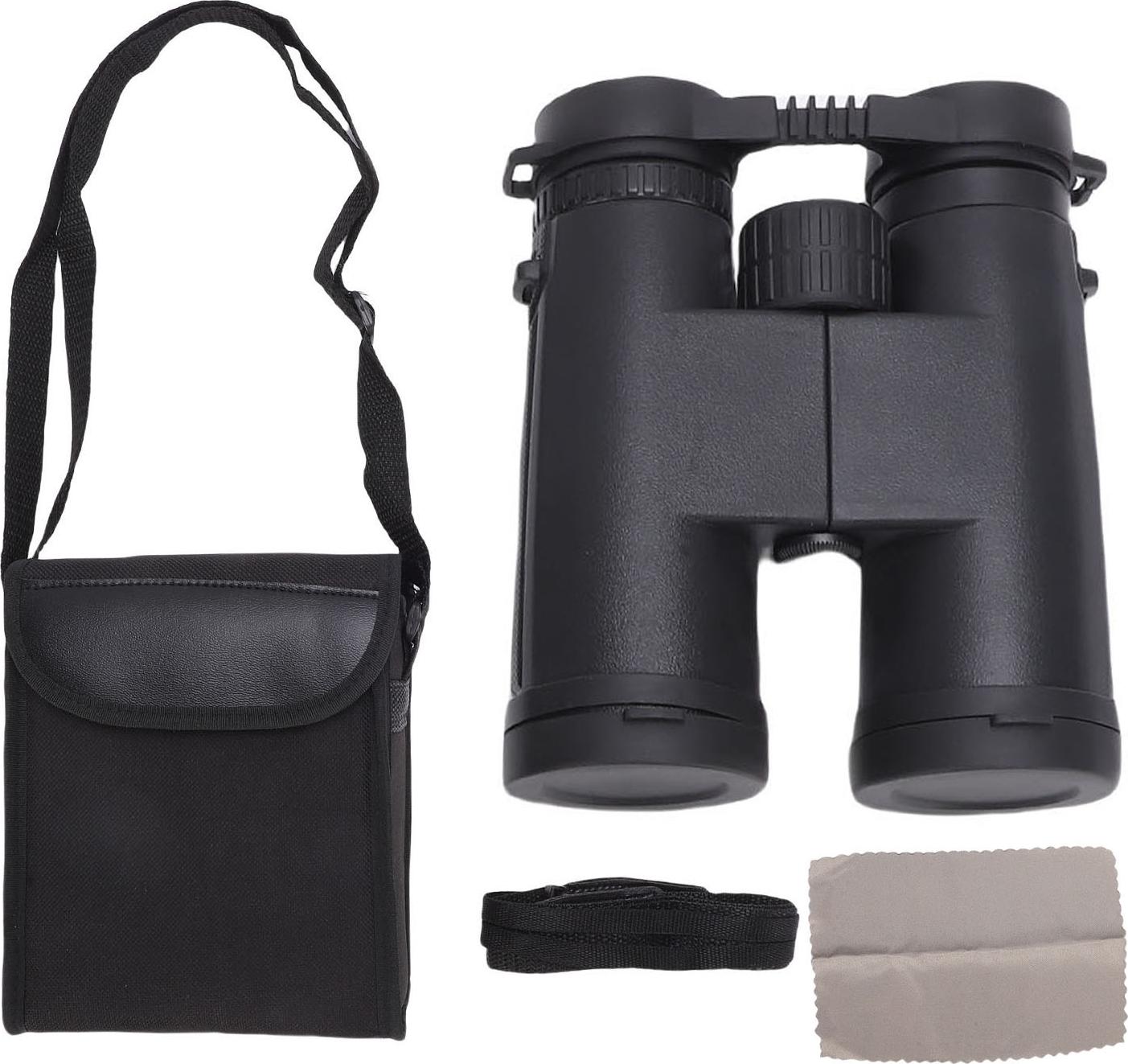 Gistuch 10X42 Fernglas HD Dachkantprisma für Outdoor-Reisen, Vogelbeobachtung, Kreuzfahrten, Sportveranstaltungen