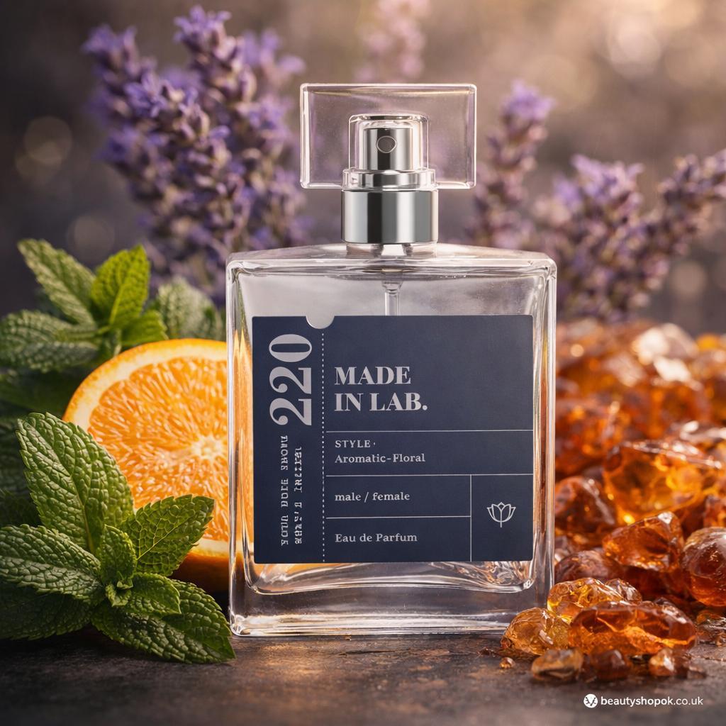 MADE IN LAB 220 MEN Eau de Parfum 100ml für Herren Aromatisch, Blumig EDP No 220