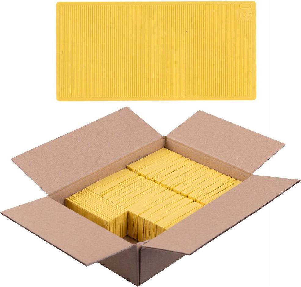 DECKLINE S5004 Montageunterlagen 50x100x4mm 100 Stk.