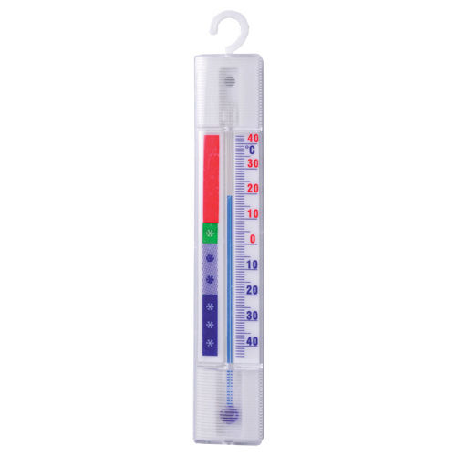 Kühlschrank Gefrierschrank Thermometer Weiß mechanische Gefrierschrank Thermometer Kühlschrank Large Dial Kühlschrank Gefrierschrank Analog Dial Thermometer für Home Kitchen