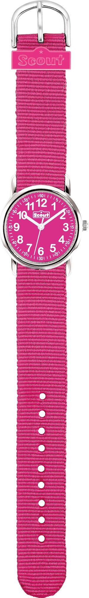 Scout Kinder Uhr Lernuhr Start Up - Cool Pink Mädchenuhr 280304001