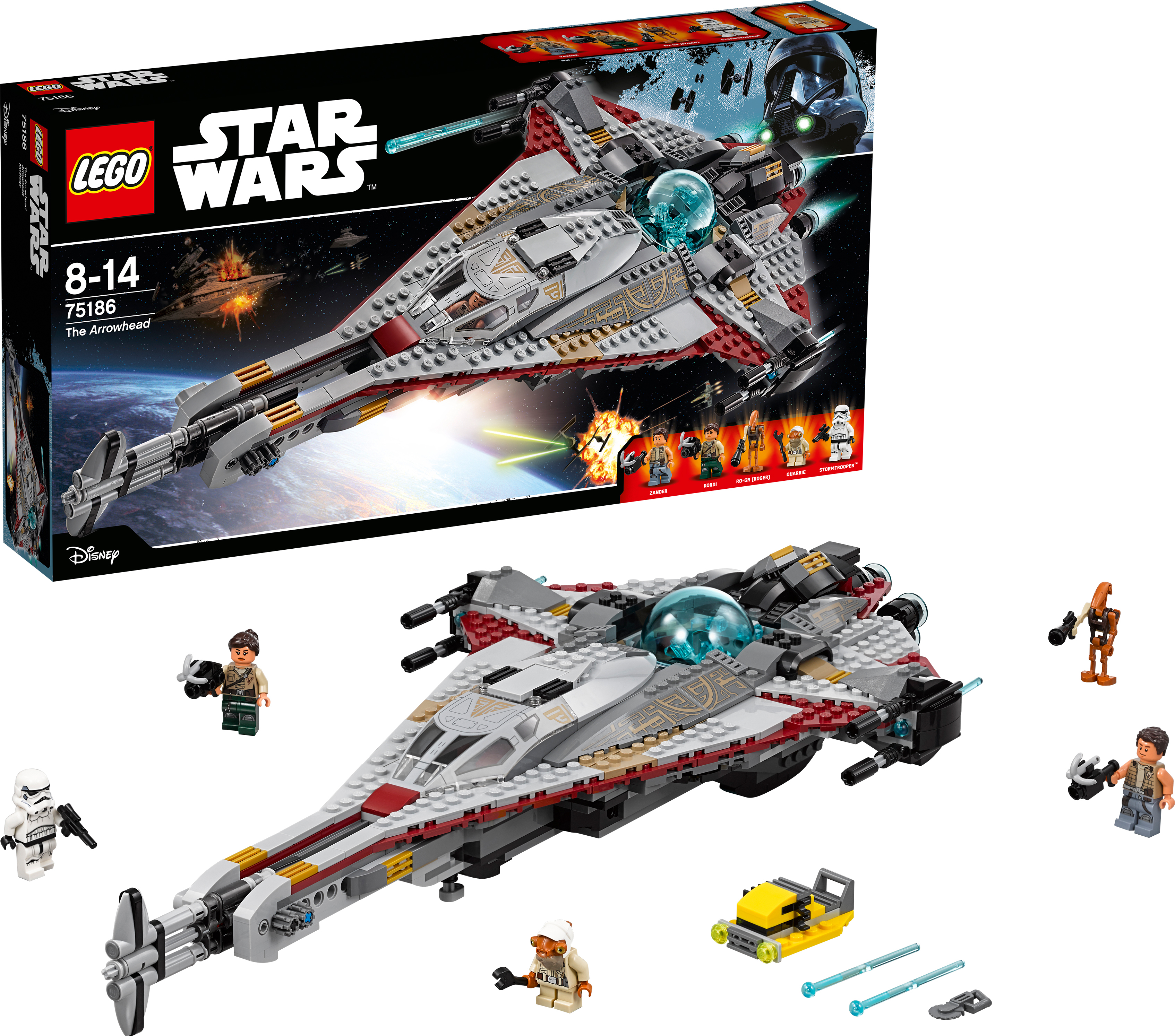 LEGO® Star Wars™ The Arrowhead 75186